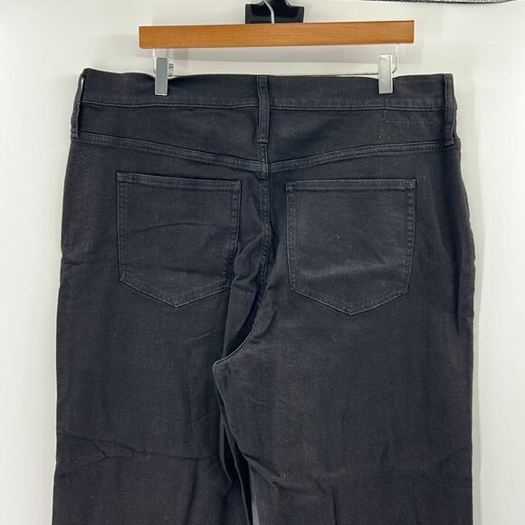 J. Crew Women's 96 Slim Wide Leg Jeans - Black - 34 - New with tags - Picture 7 of 9